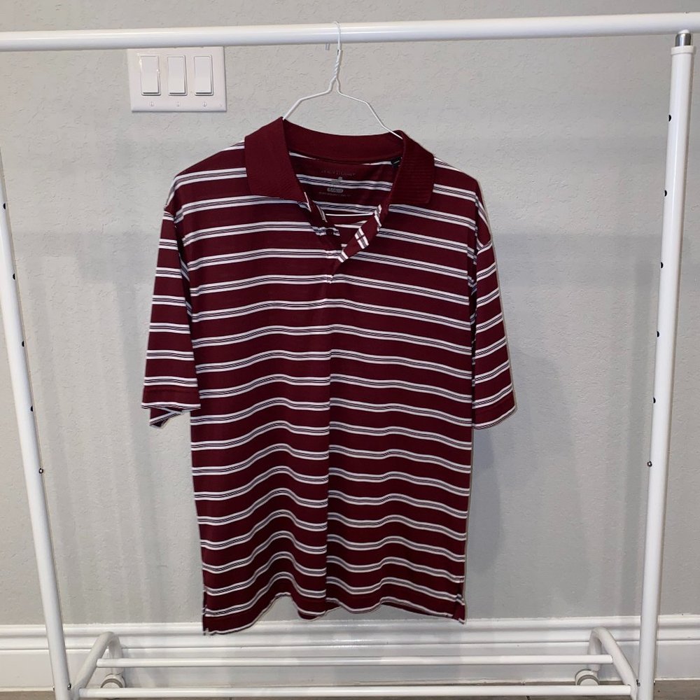 Men's Maroon Polo